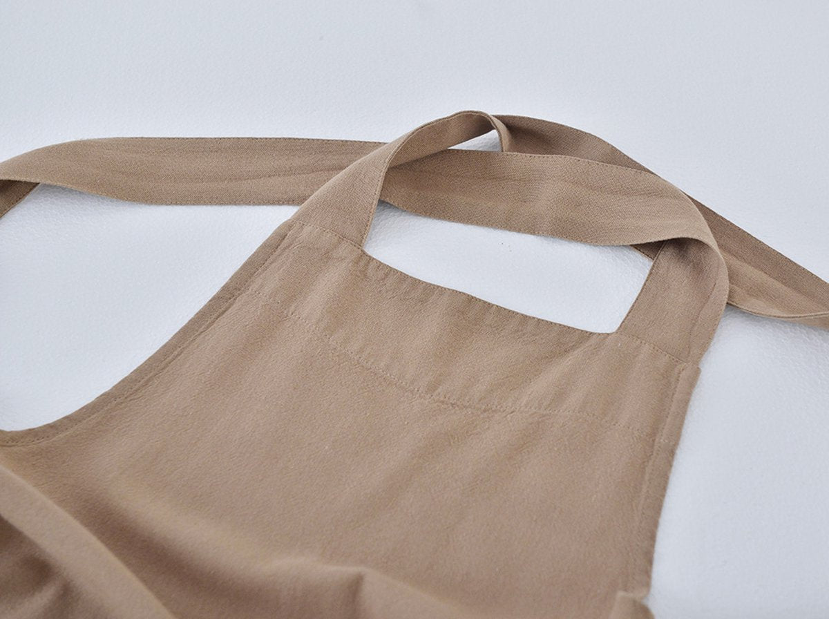 Keukenschort 'Blanco' Bruin