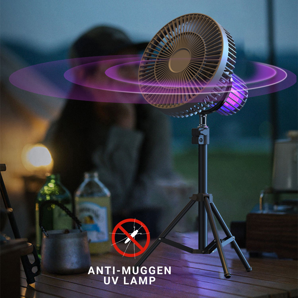 Draagbare Tafelventilator