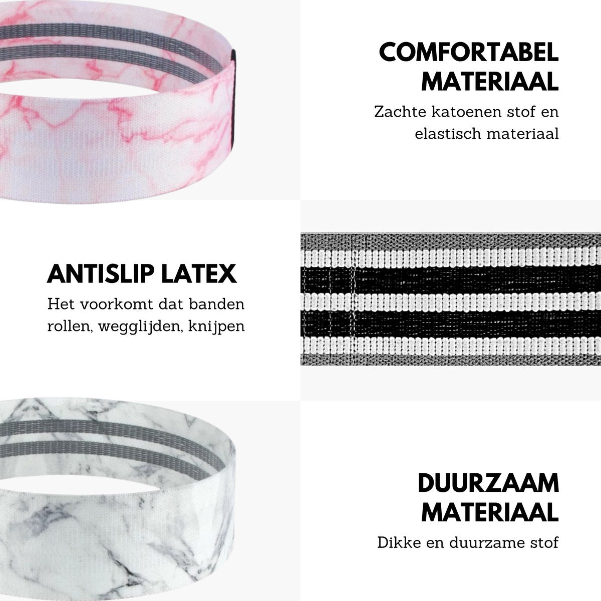 Weerstandsbanden Set Marble
