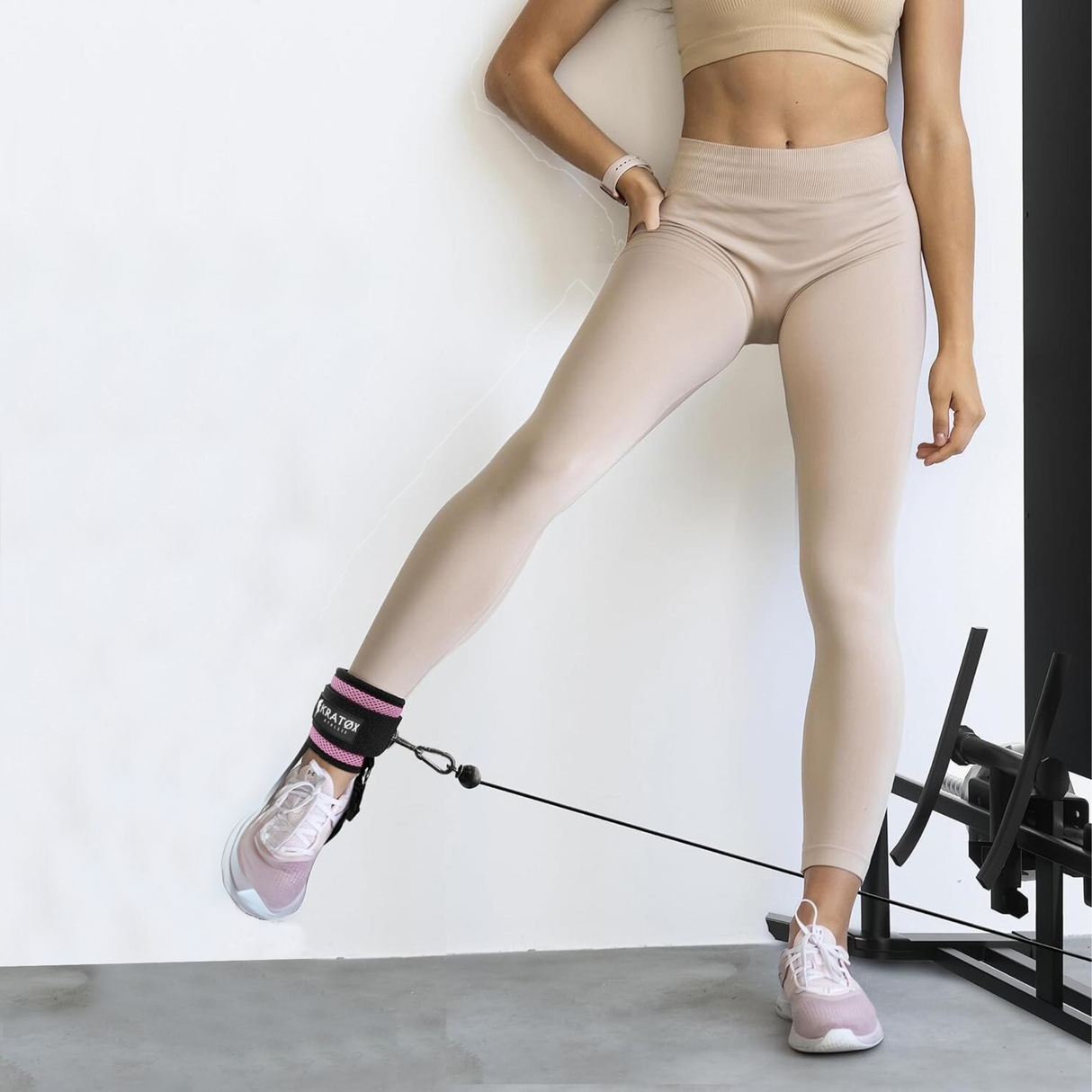 Kickback Ankle Straps met Karbijn