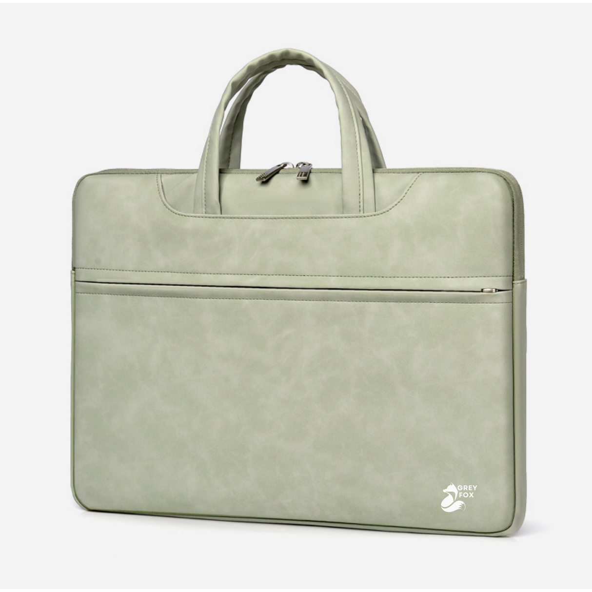 PU Leren Laptophoes Groen