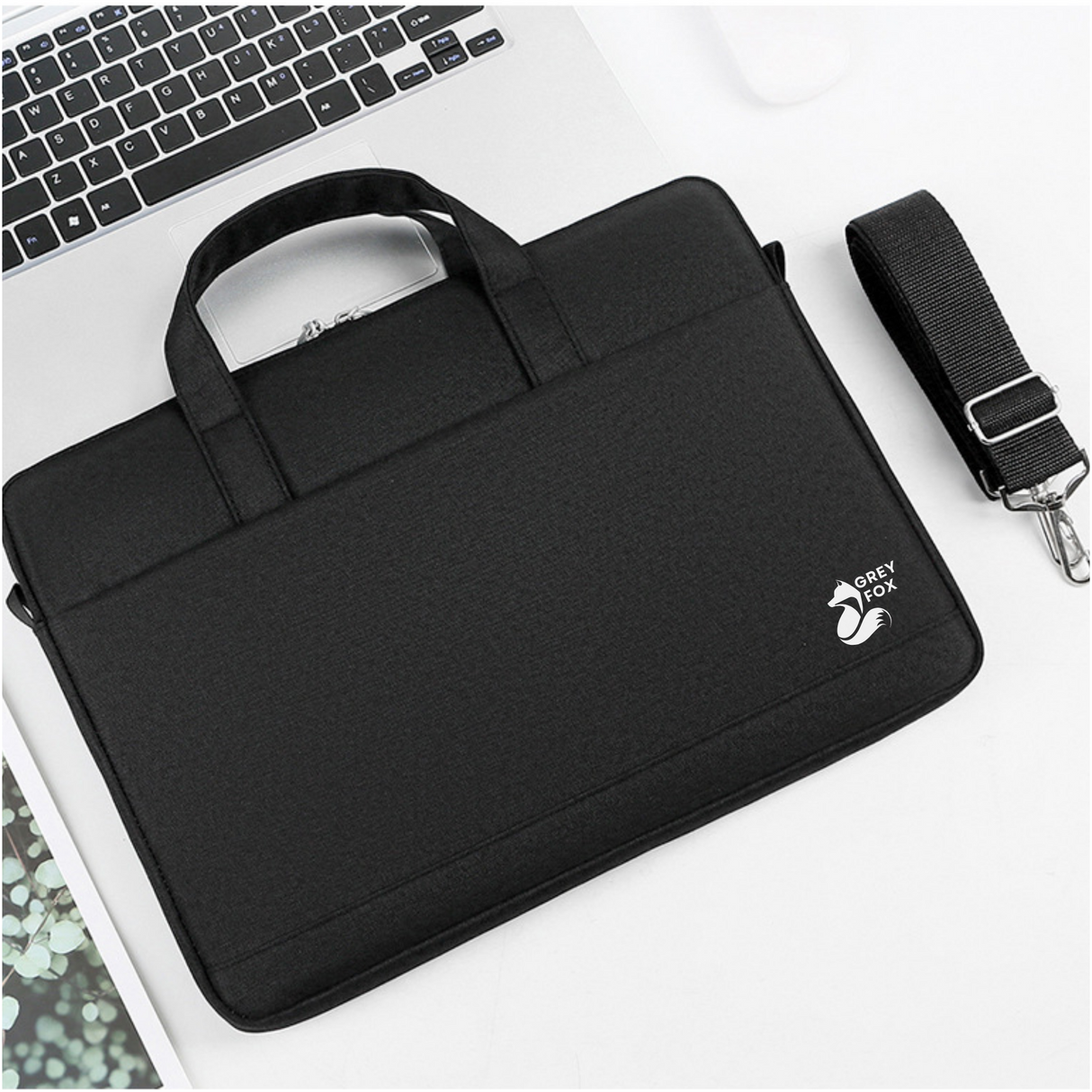 Oxford Laptophoes Zwart