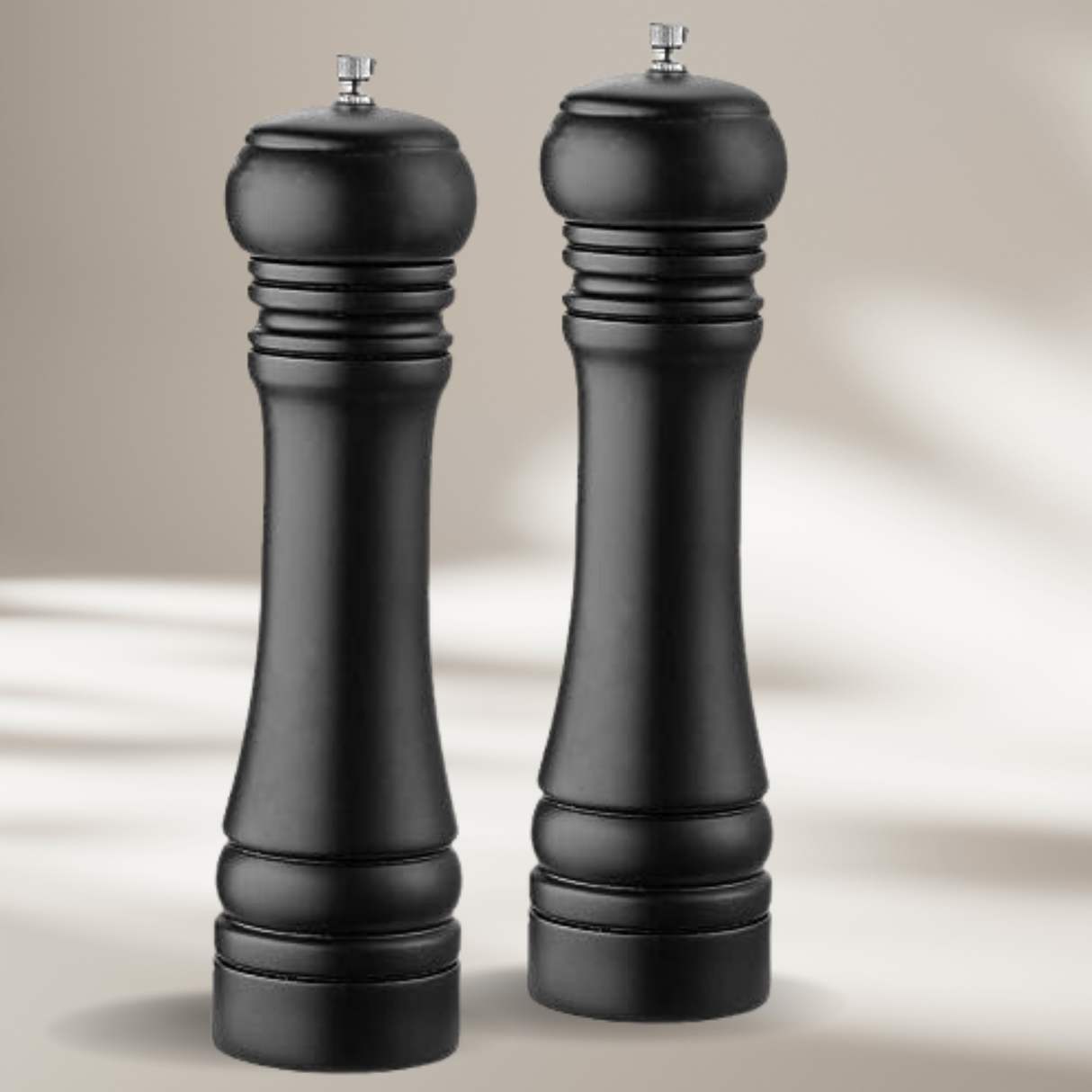 Peper- en Zoutmolen Zwart