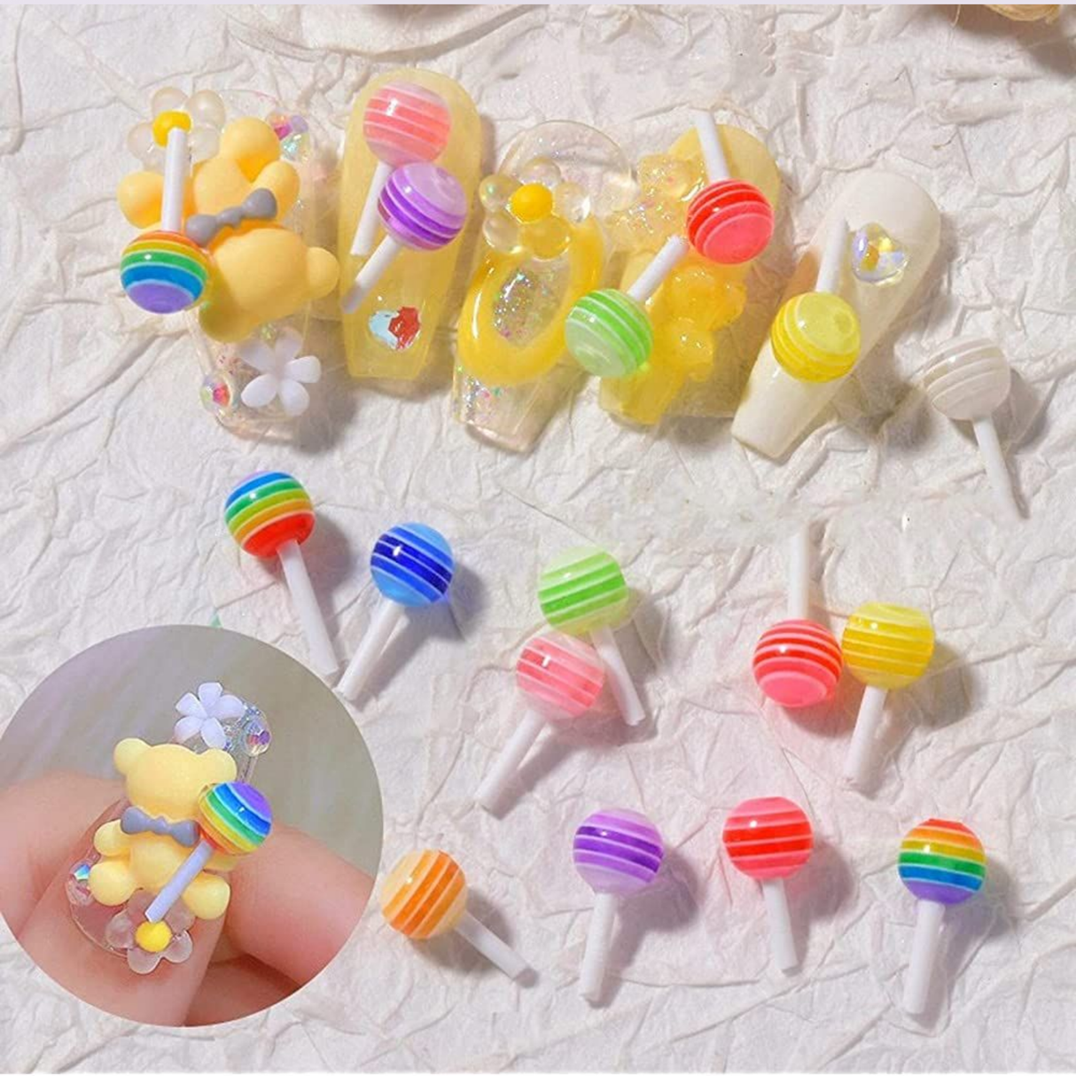 Nail Charm Carousel Nr. 03