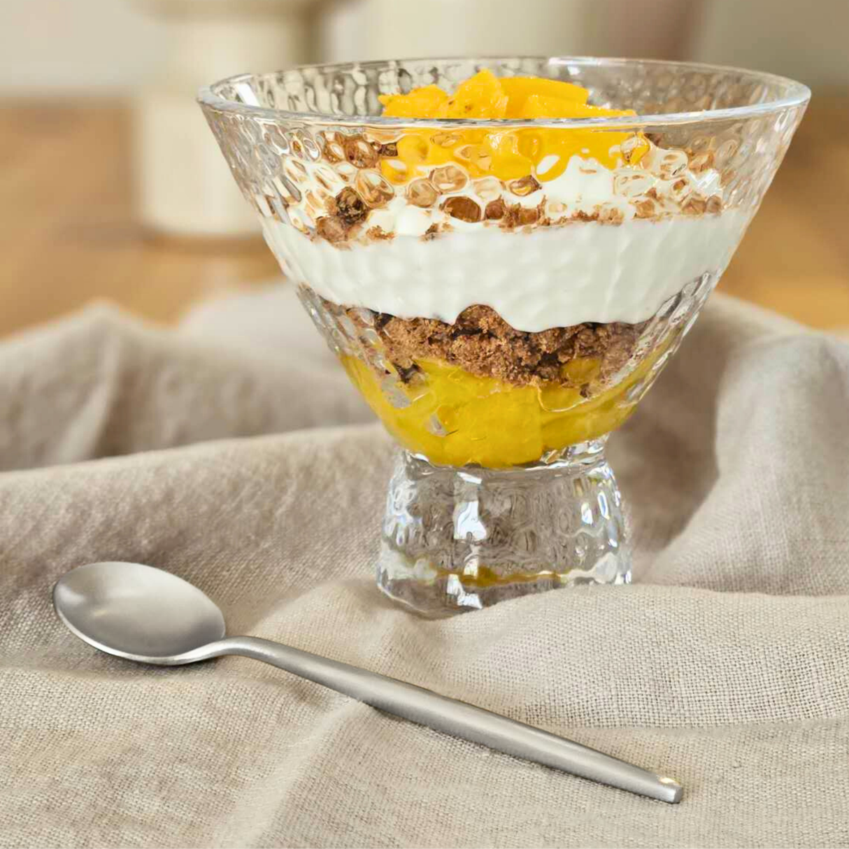 Theelepels 13cm Mat Zilver 6 Stuks