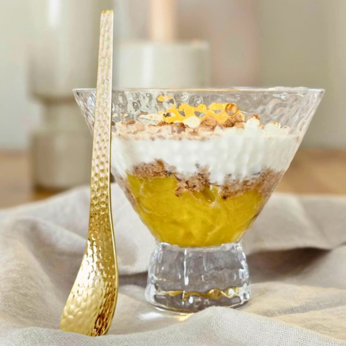 Dessert Lepel Set Goud