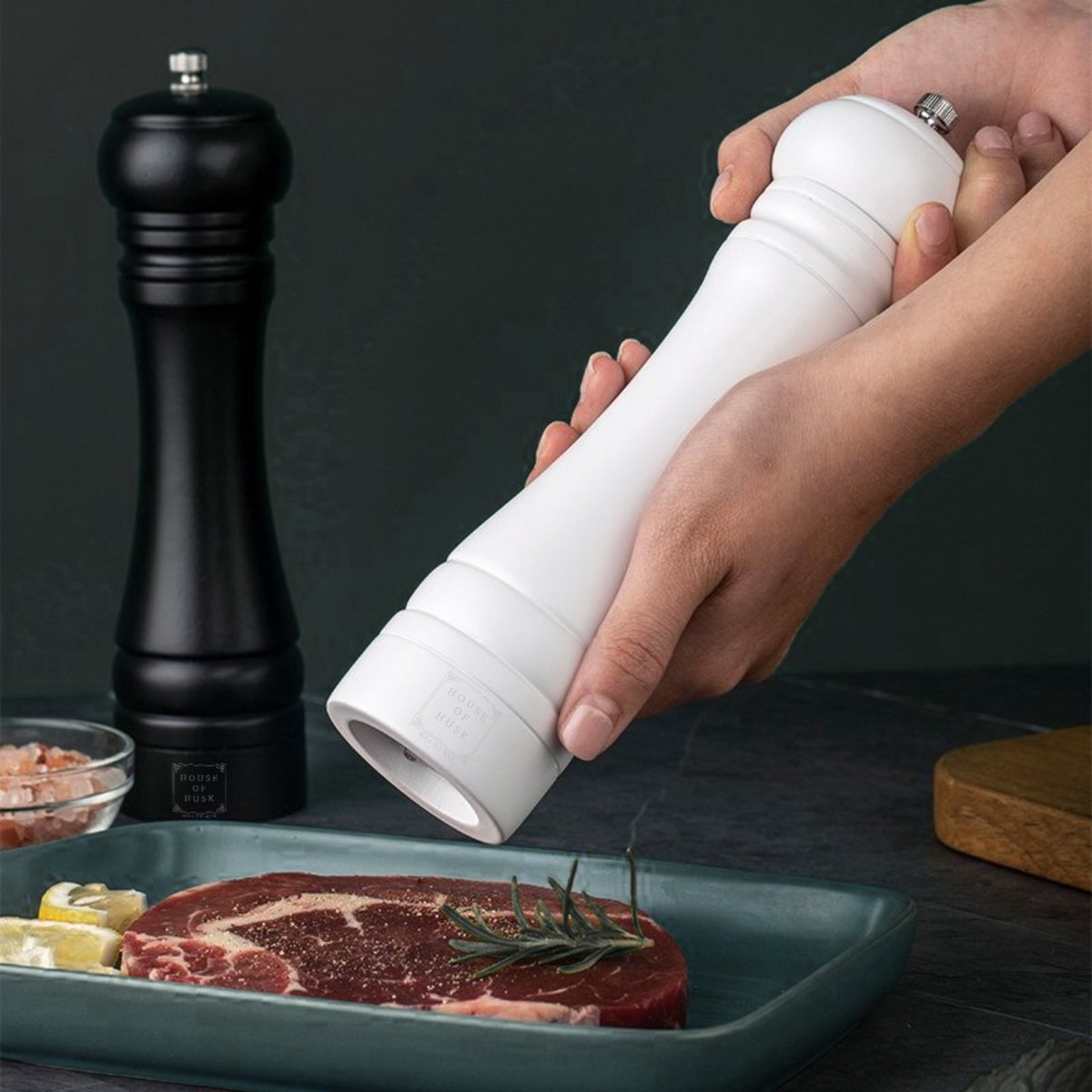 Peper- en Zoutmolen Zwart Wit