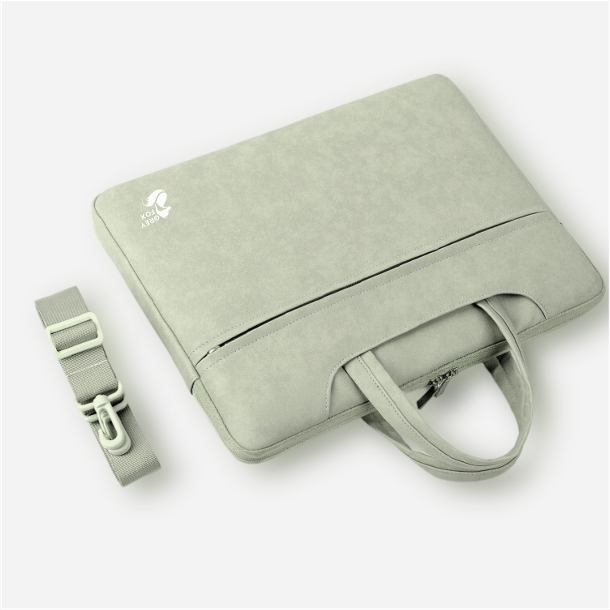 PU Leren Laptophoes Groen