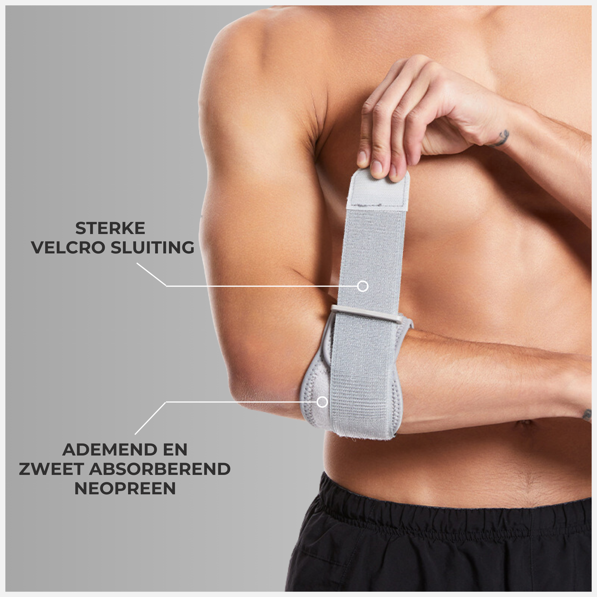 Brede Elleboog Brace 1 Stuk