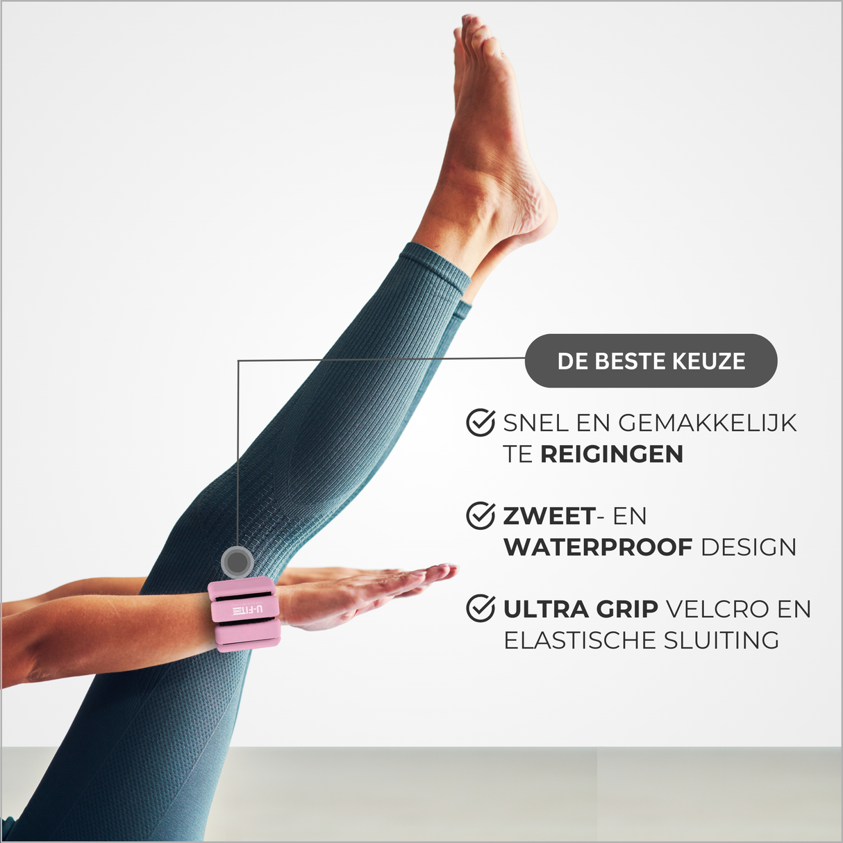 Enkel-Polsgewichten 0.5KG x 2 Stuks