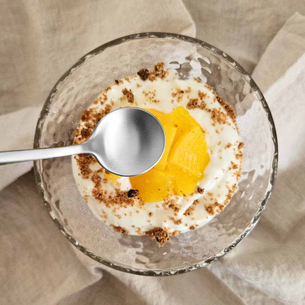 Theelepels 13cm Mat Zilver 6 Stuks