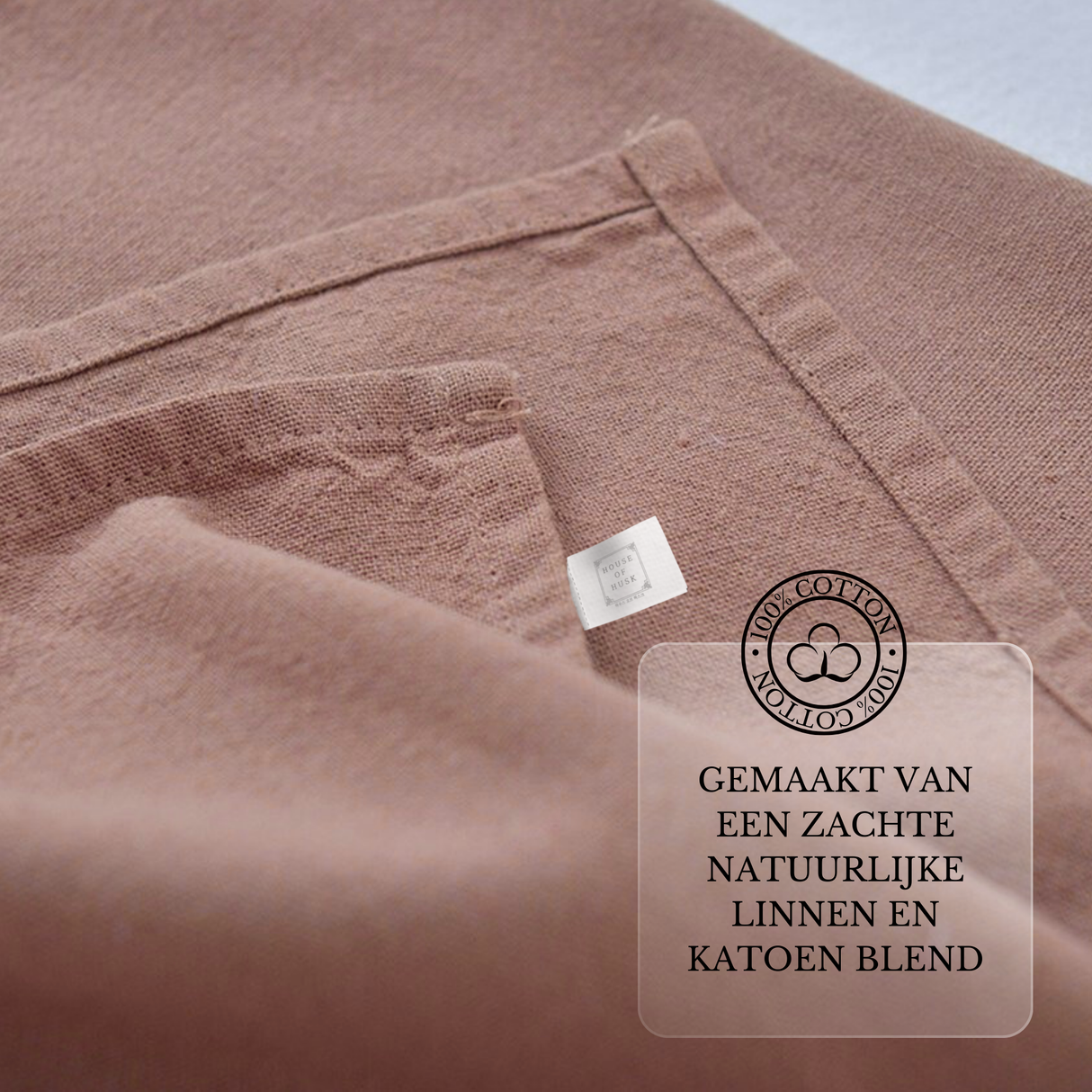 Keukenschort 'Lennie' Bruin