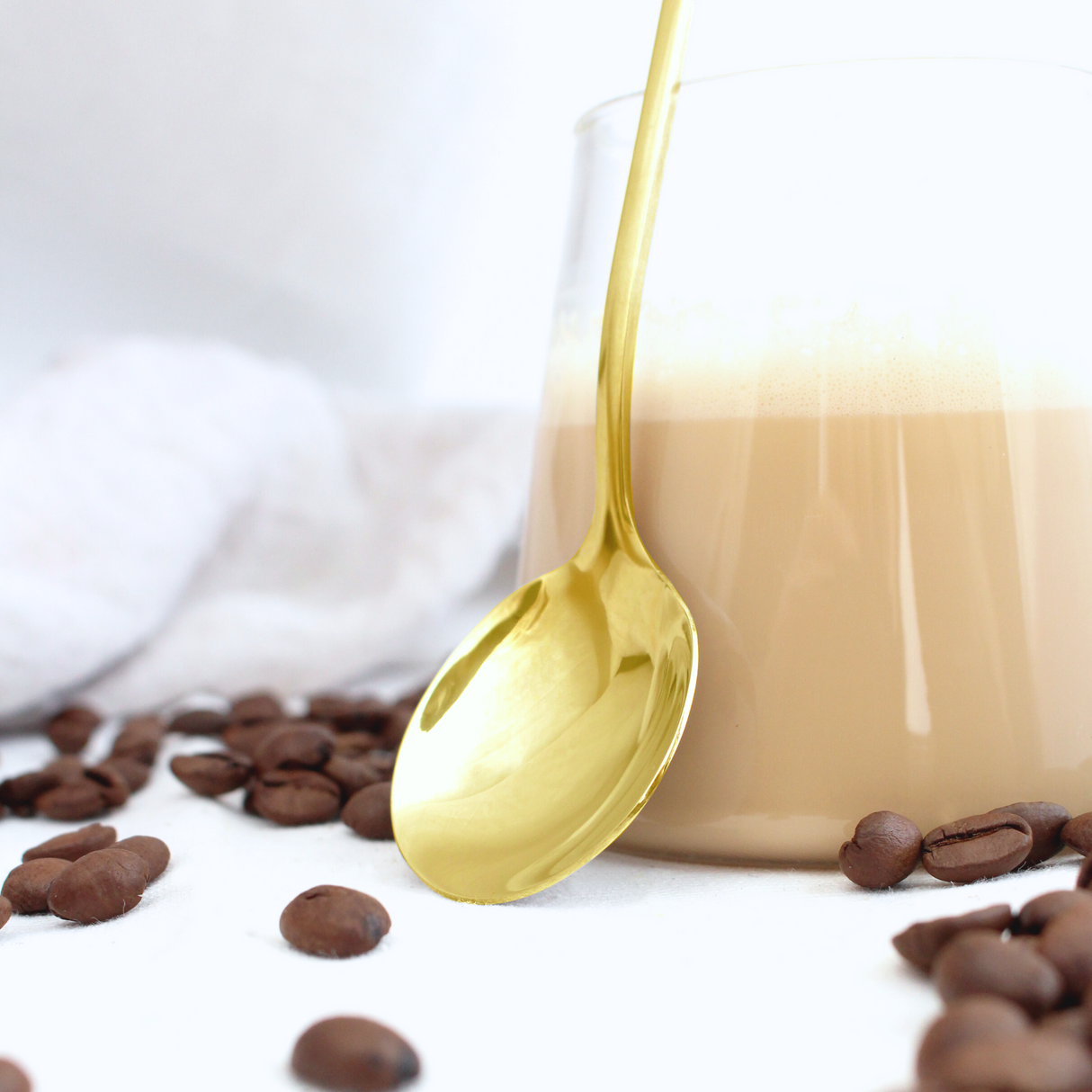 Latte Macchiato 19cm Lepels Goud