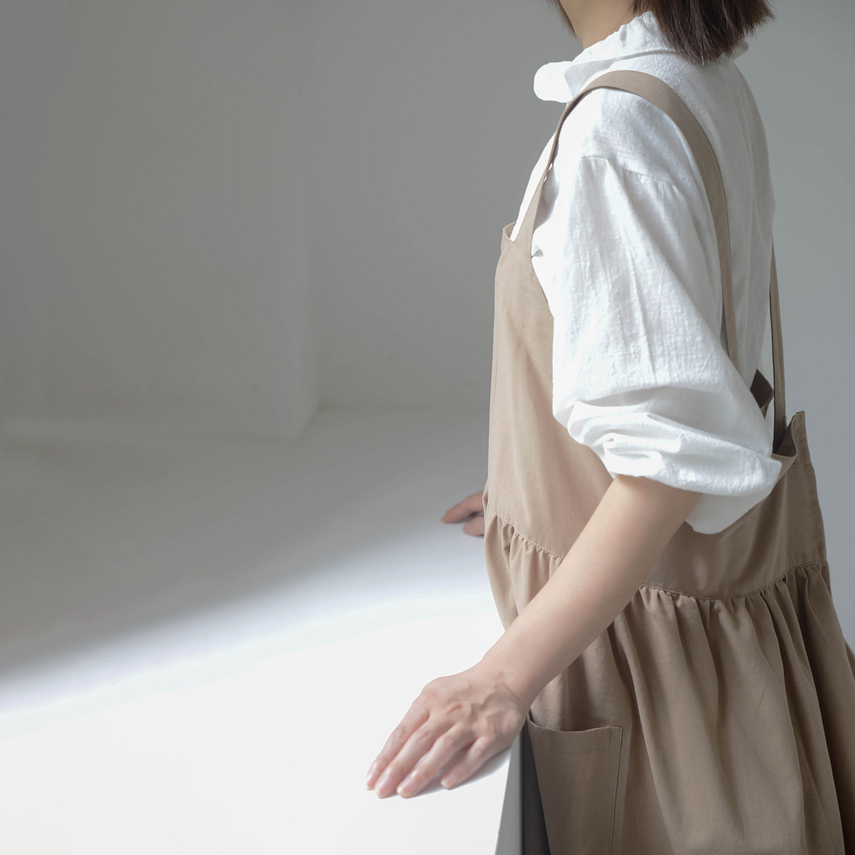 Keukenschort 'Lilly' Bruin