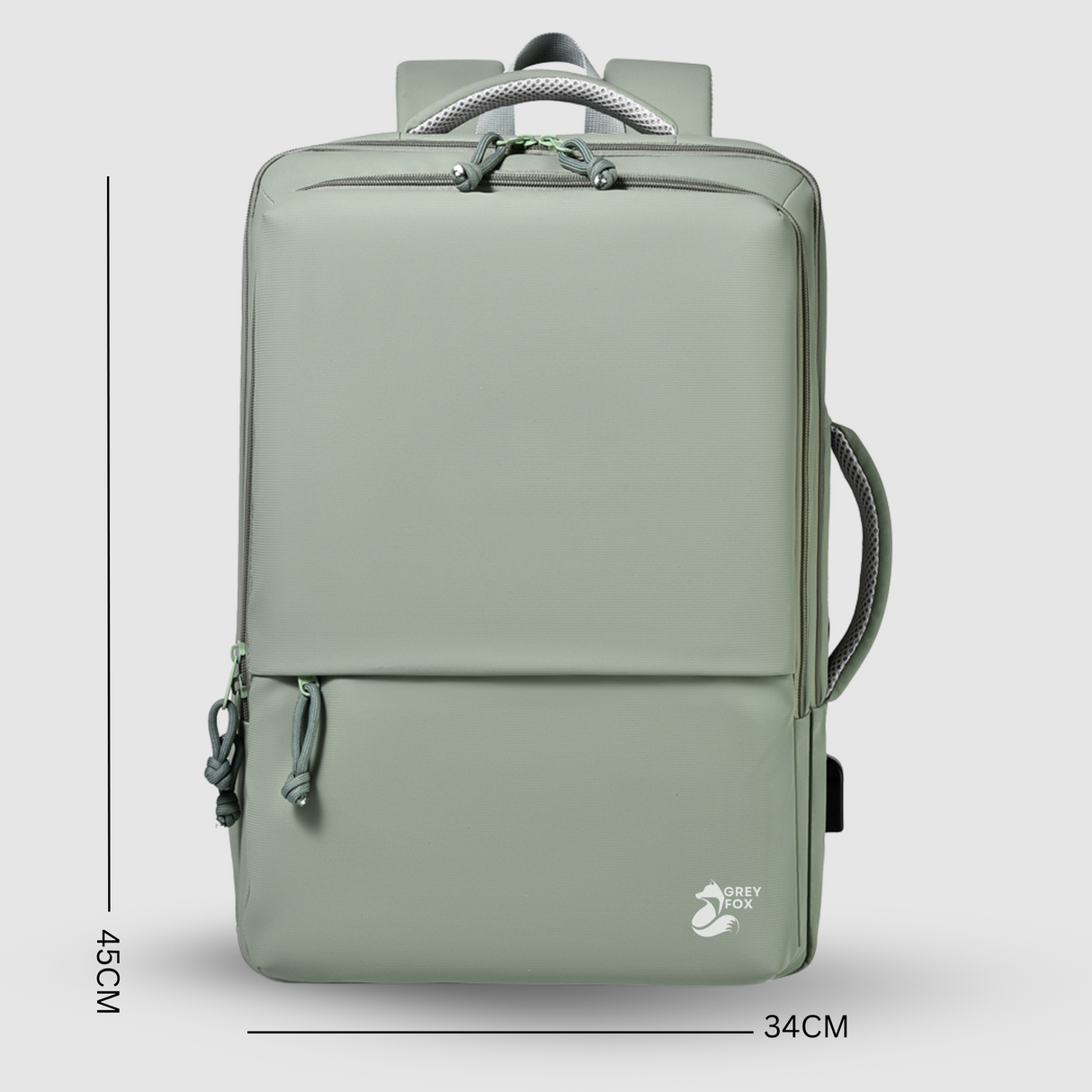 Laptop Rugzak USB 17inch 30L Groen