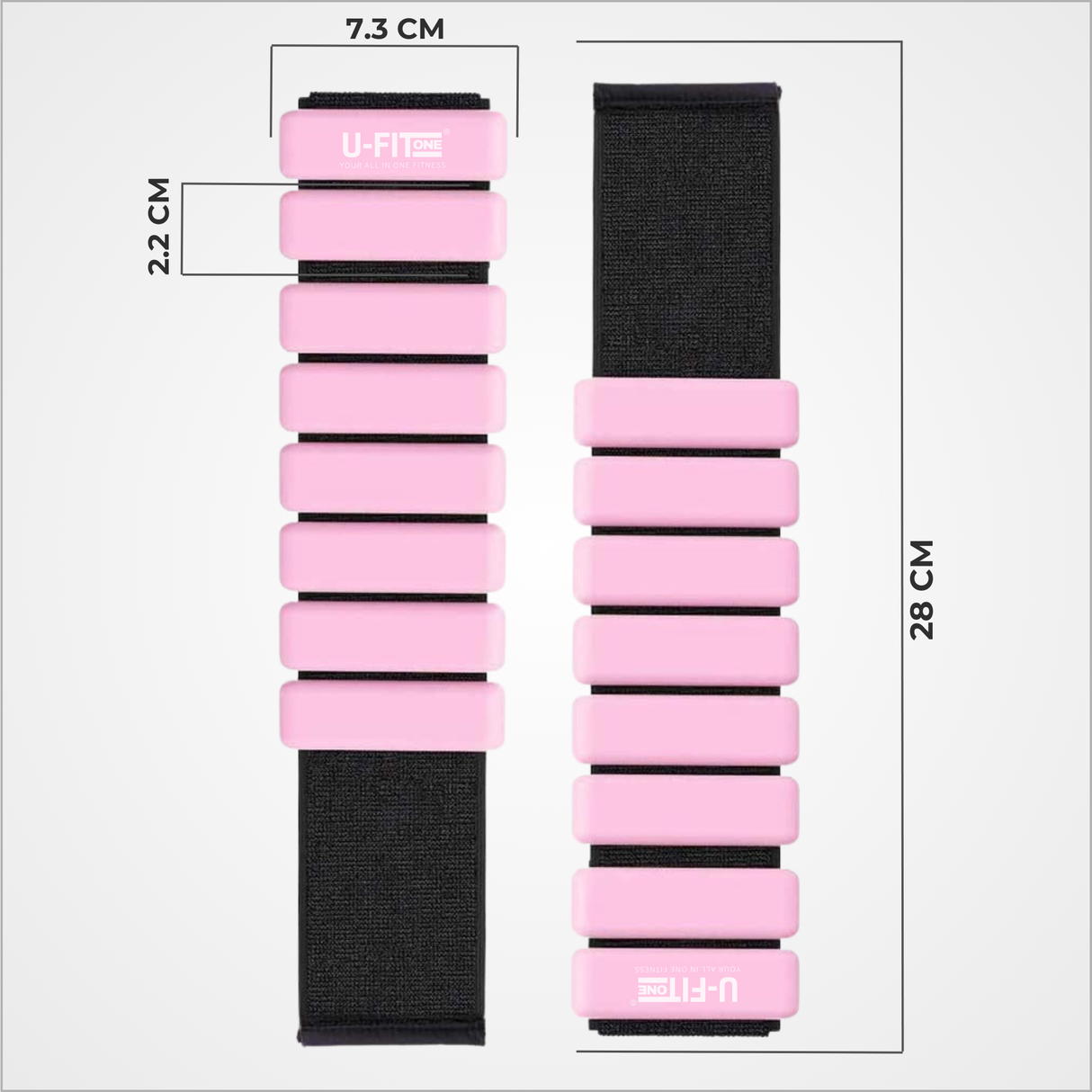 Enkel-Polsgewichten 0.5KG x 2 Stuks