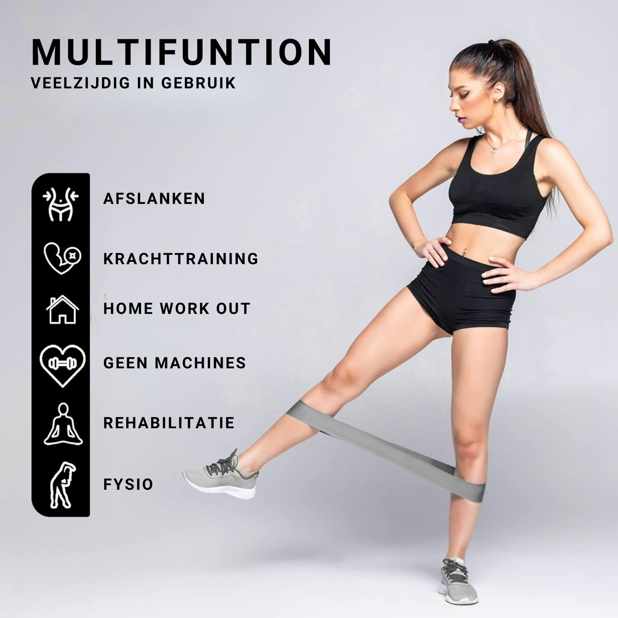 Weerstandsbanden Zwart