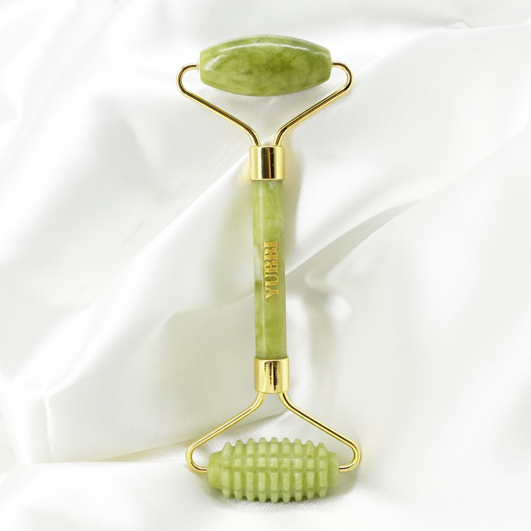 Gua Sha Set Groene Jade