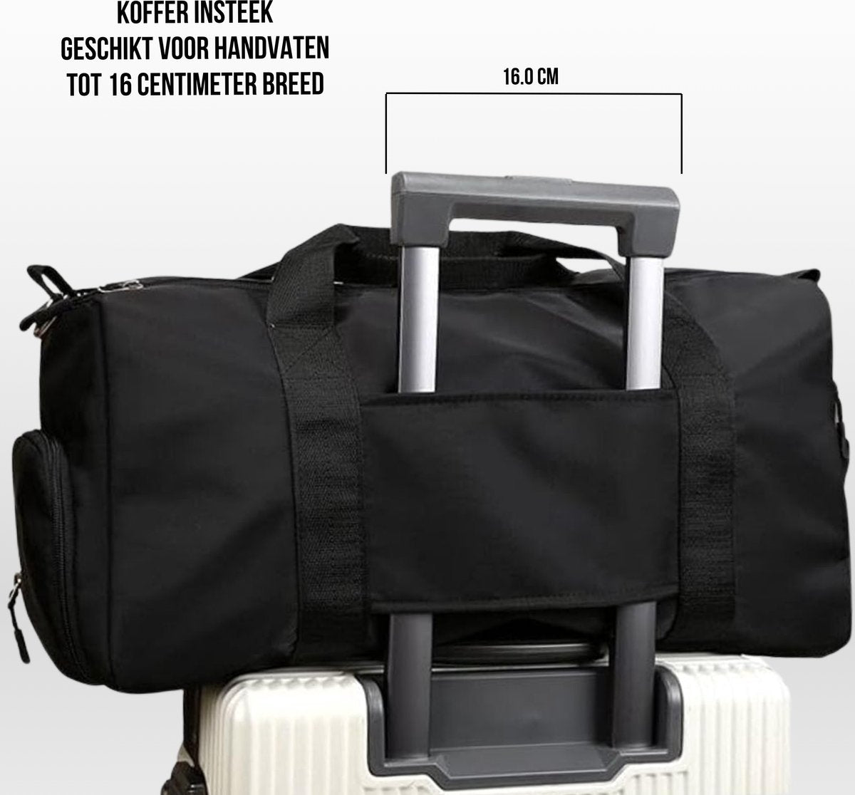 Duffel Bag Sport 35L Tas Zwart