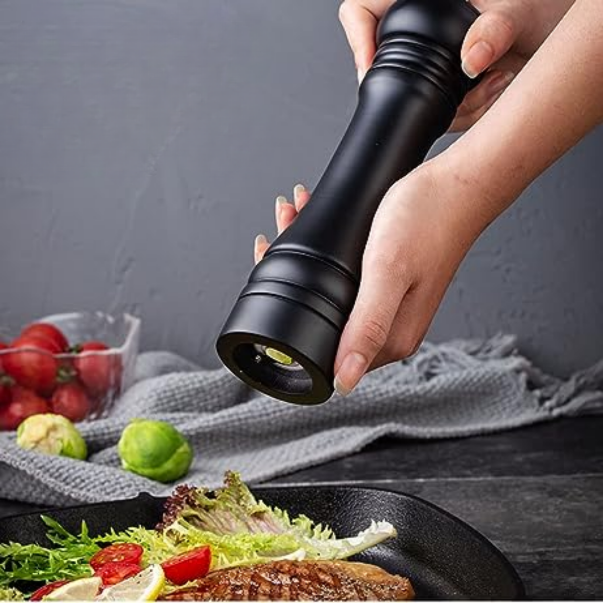 Peper- en Zoutmolen Zwart