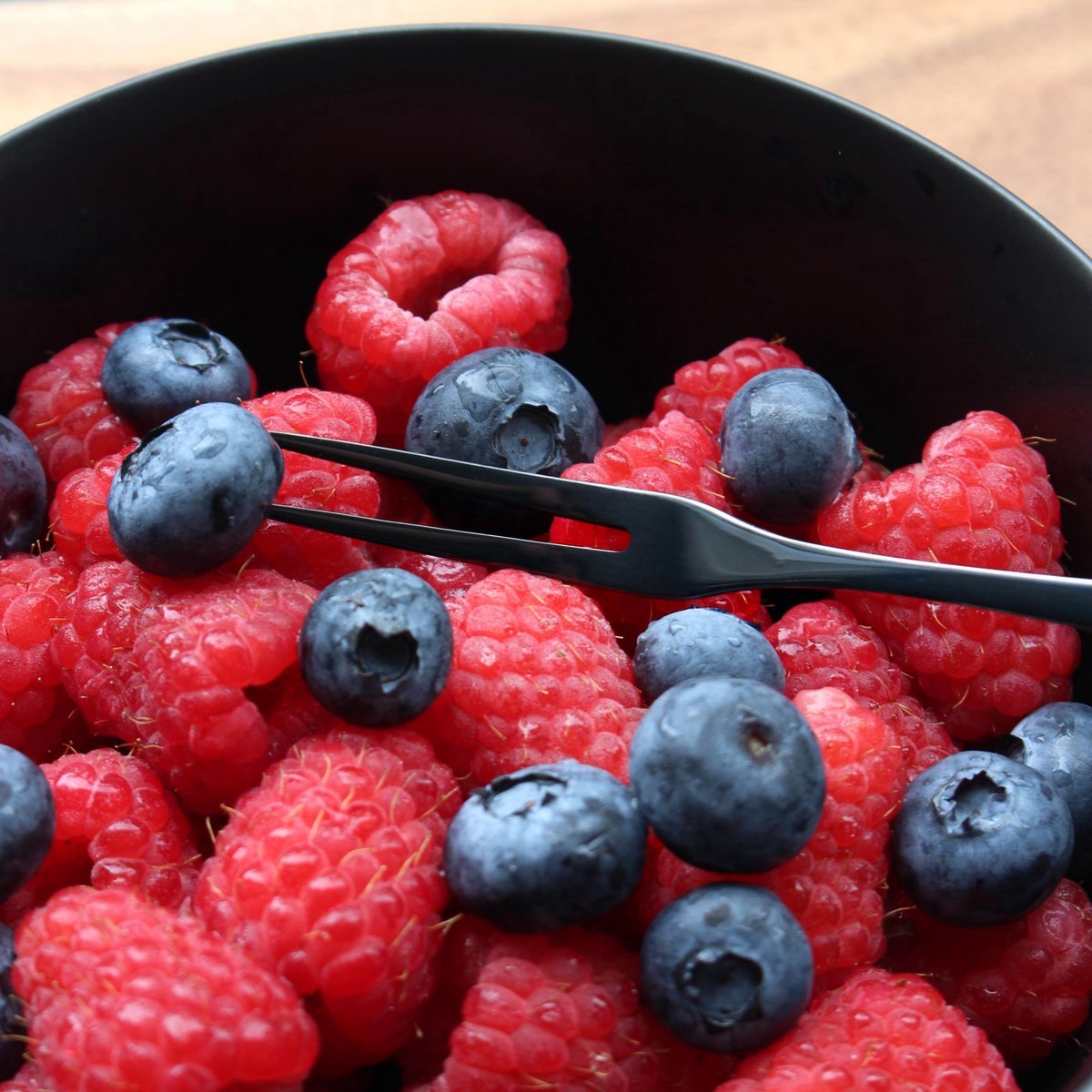 Dessertvorken Zwart 12 Stuks