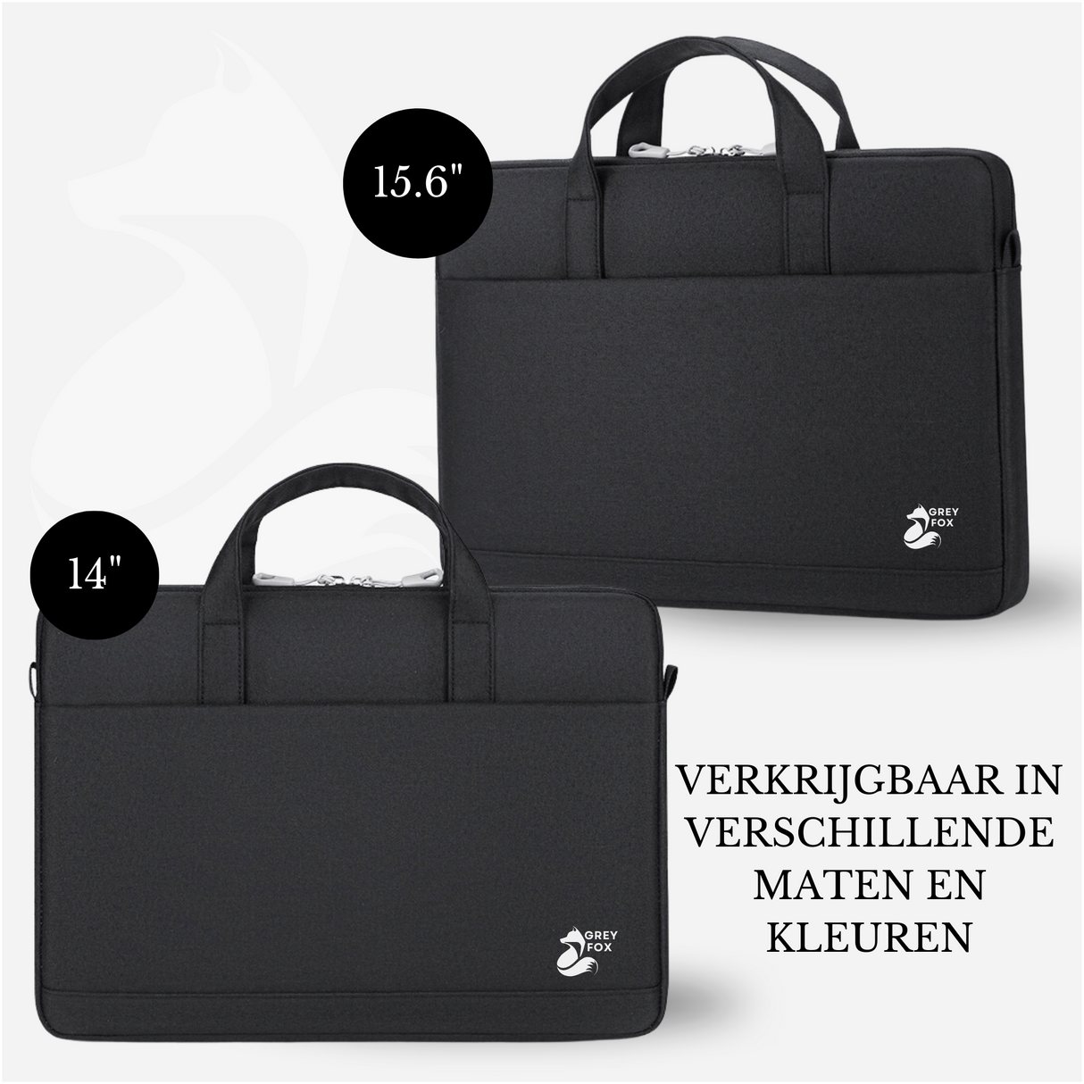 Oxford Laptophoes Zwart