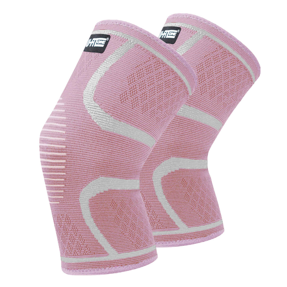 3D Compressie Kniebrace Roze 1 Paar