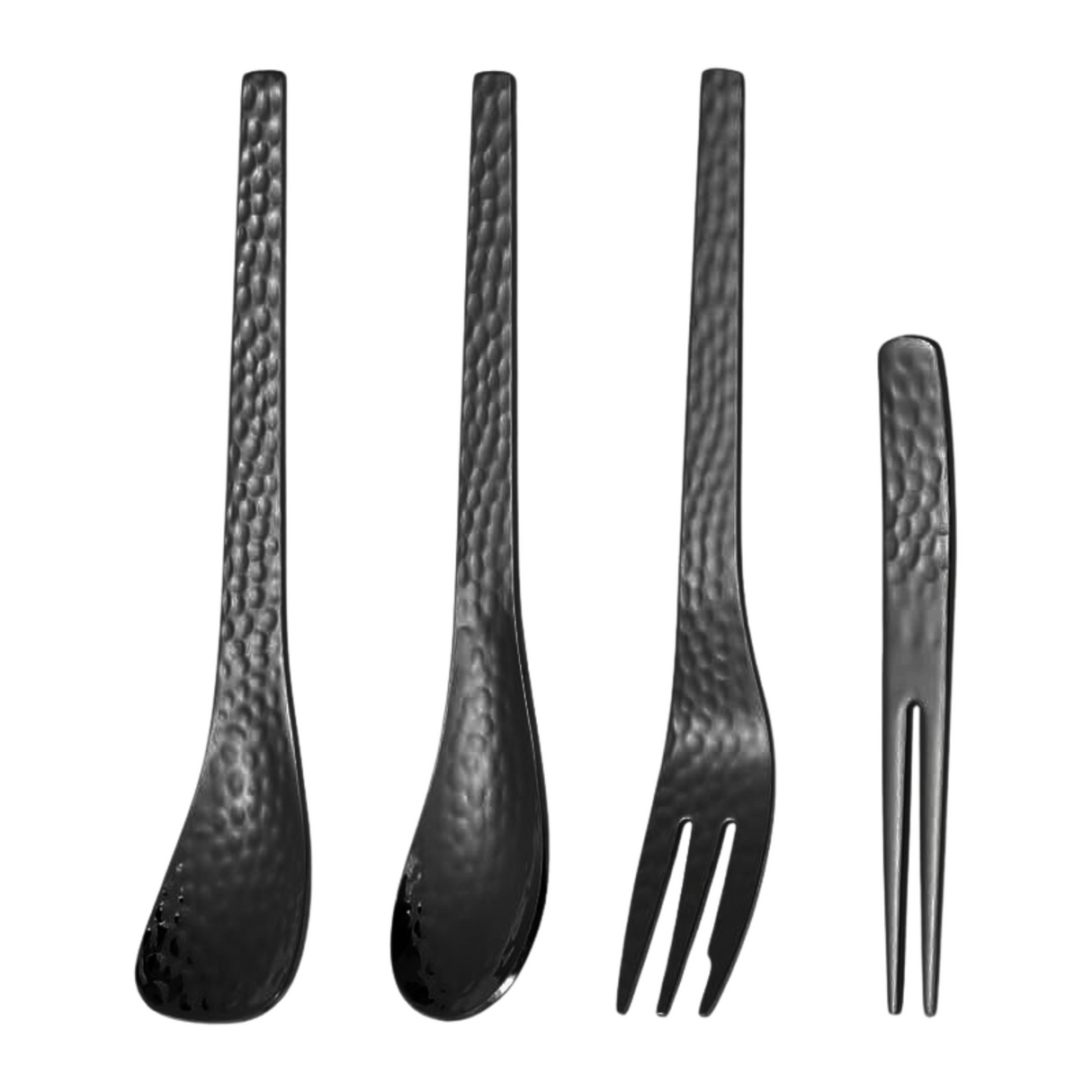 Dessert Lepel Set Zwart