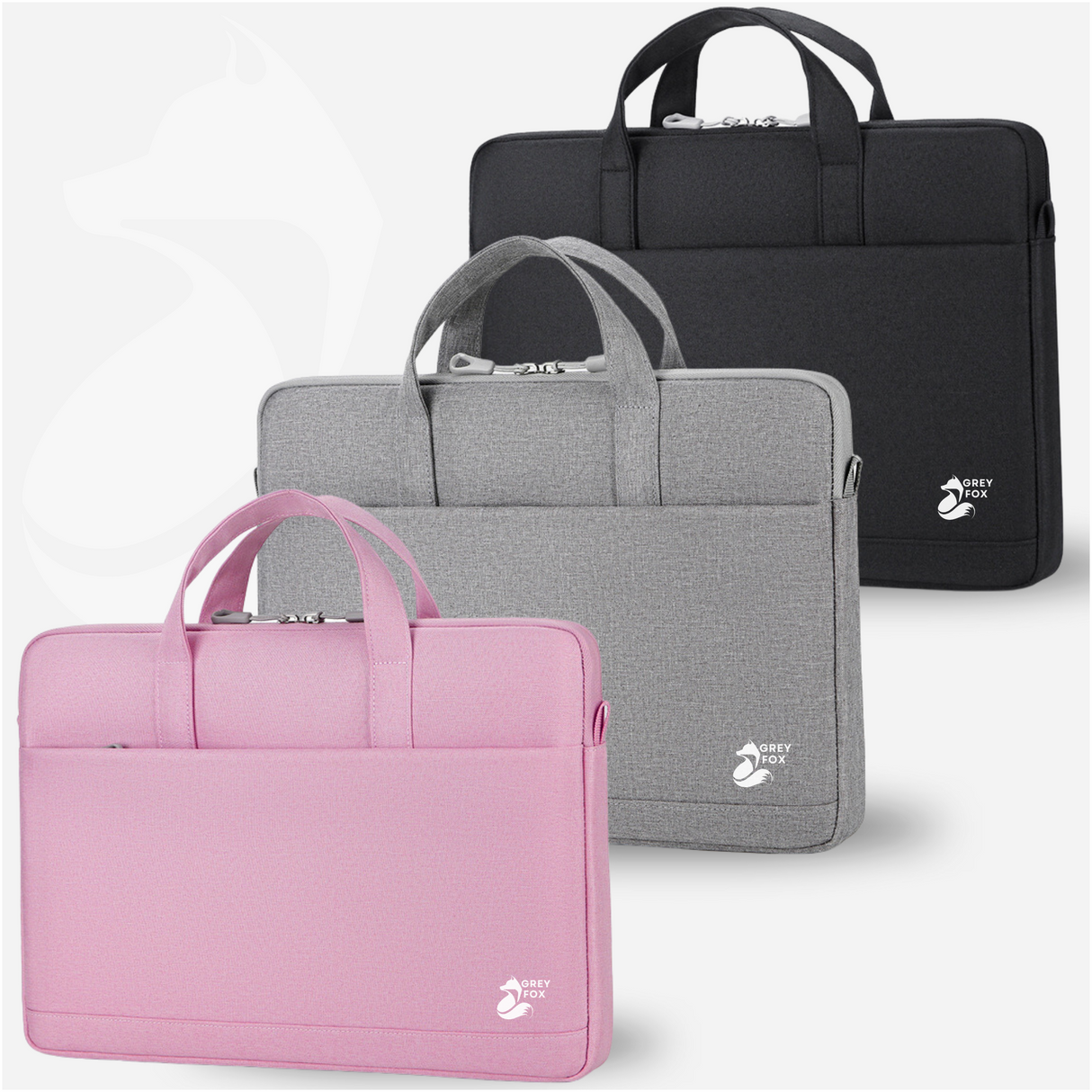 Oxford Laptophoes Zwart