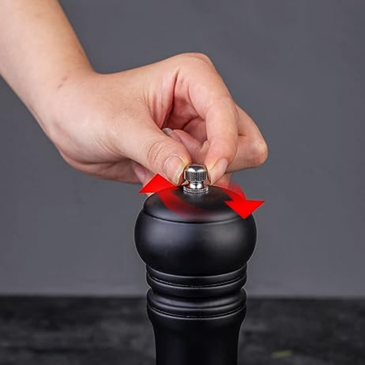 Peper- en Zoutmolen Zwart