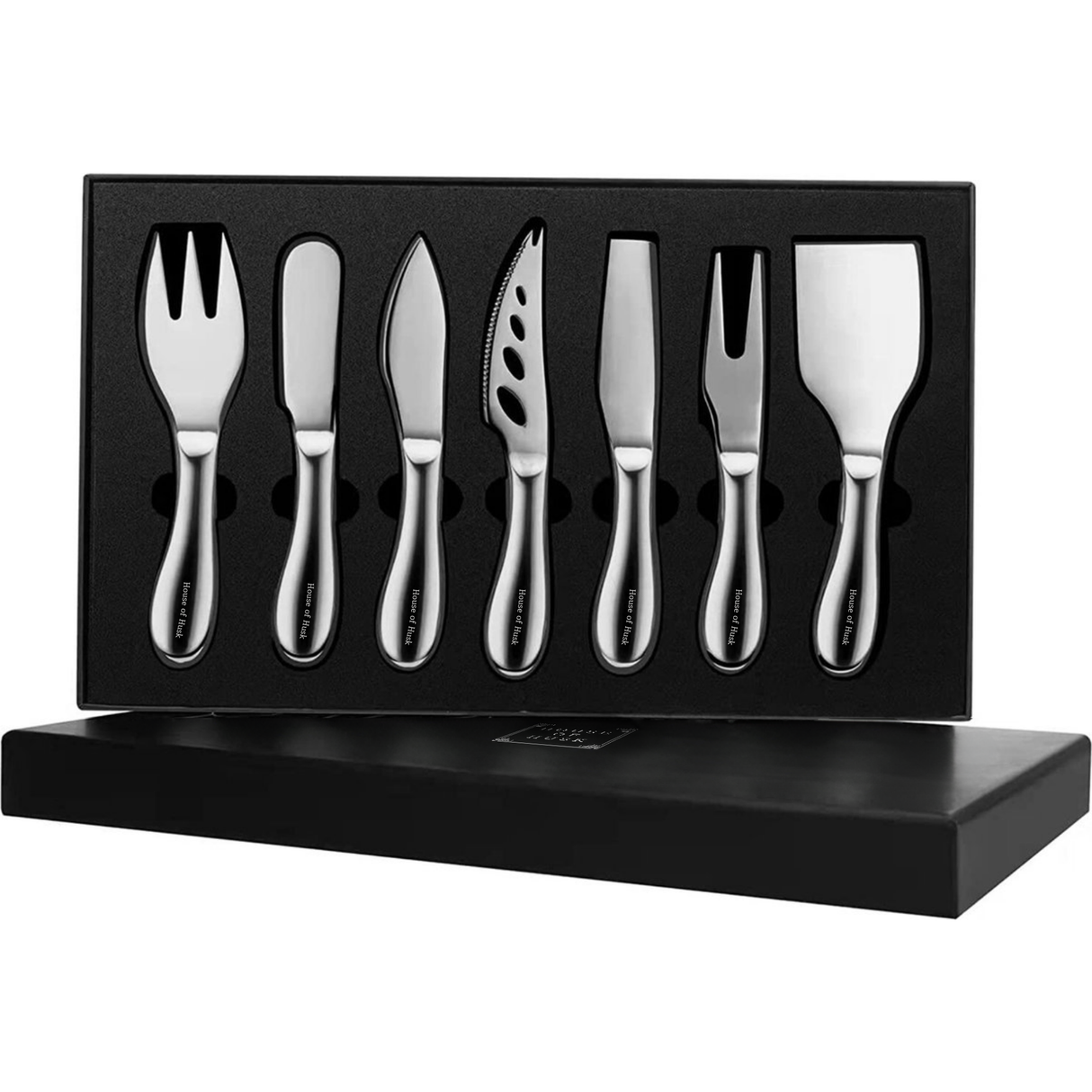 Kaasmessen Set Zilver