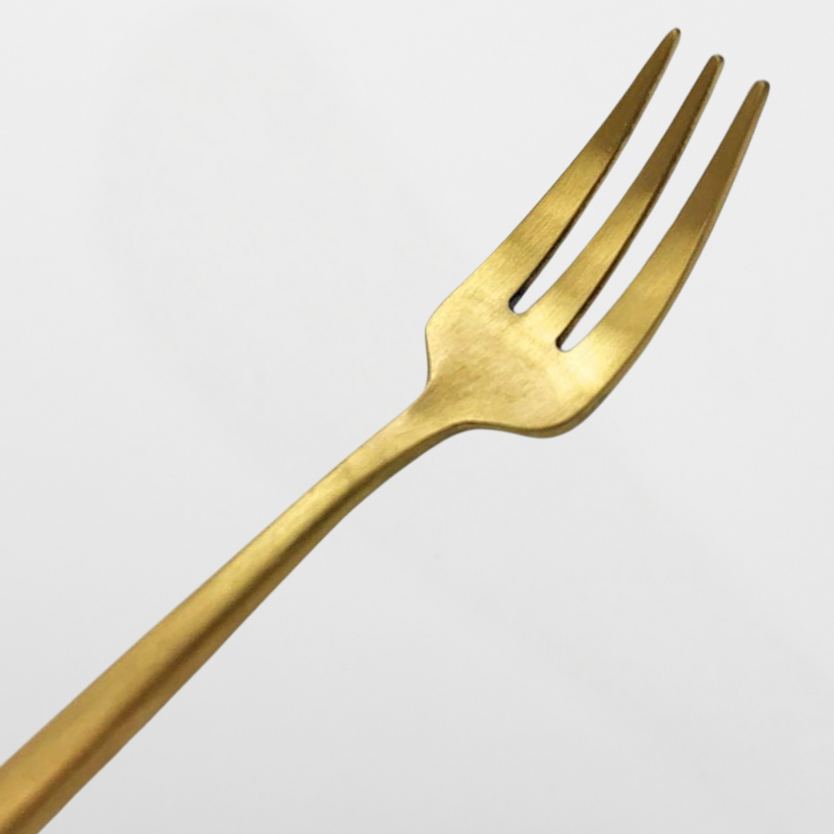 Gebaksvorken Mat Goud