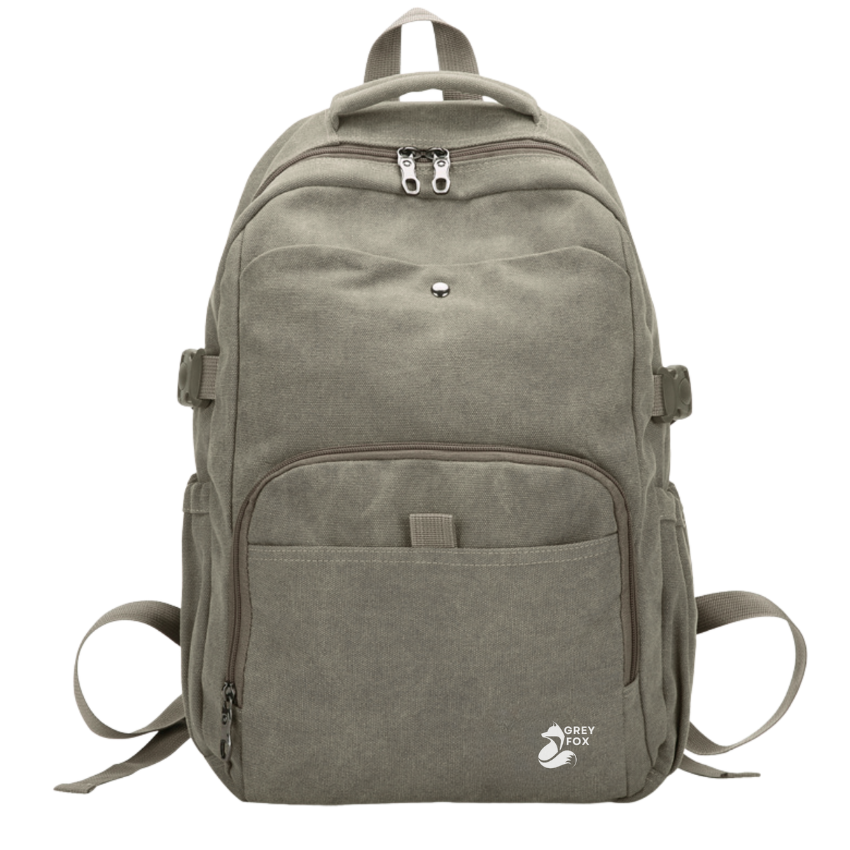 Canvas Laptop Rugzak 15.6inch 24L Khaki