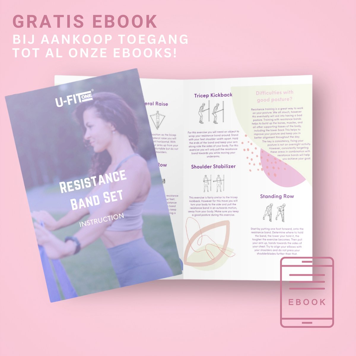 1.5m Long Resistance Band Set