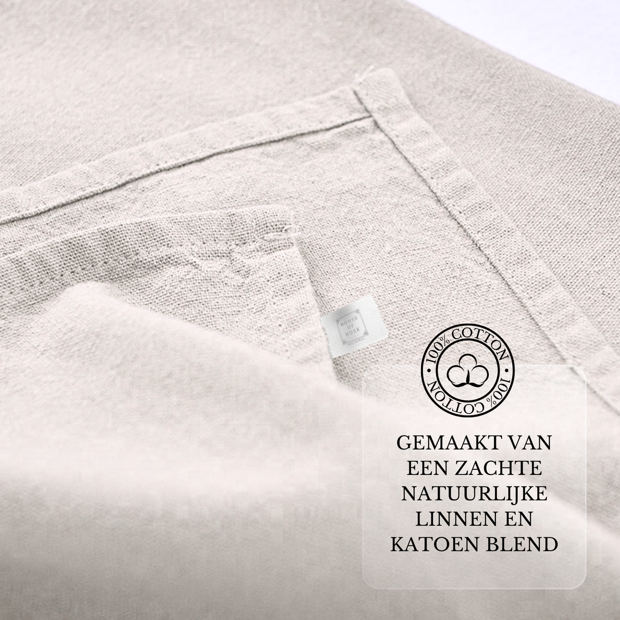 Keukenschort 'Lennie' Cream