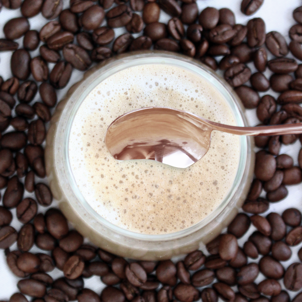 Latte Macchiato 19cm Lepels Rose Goud