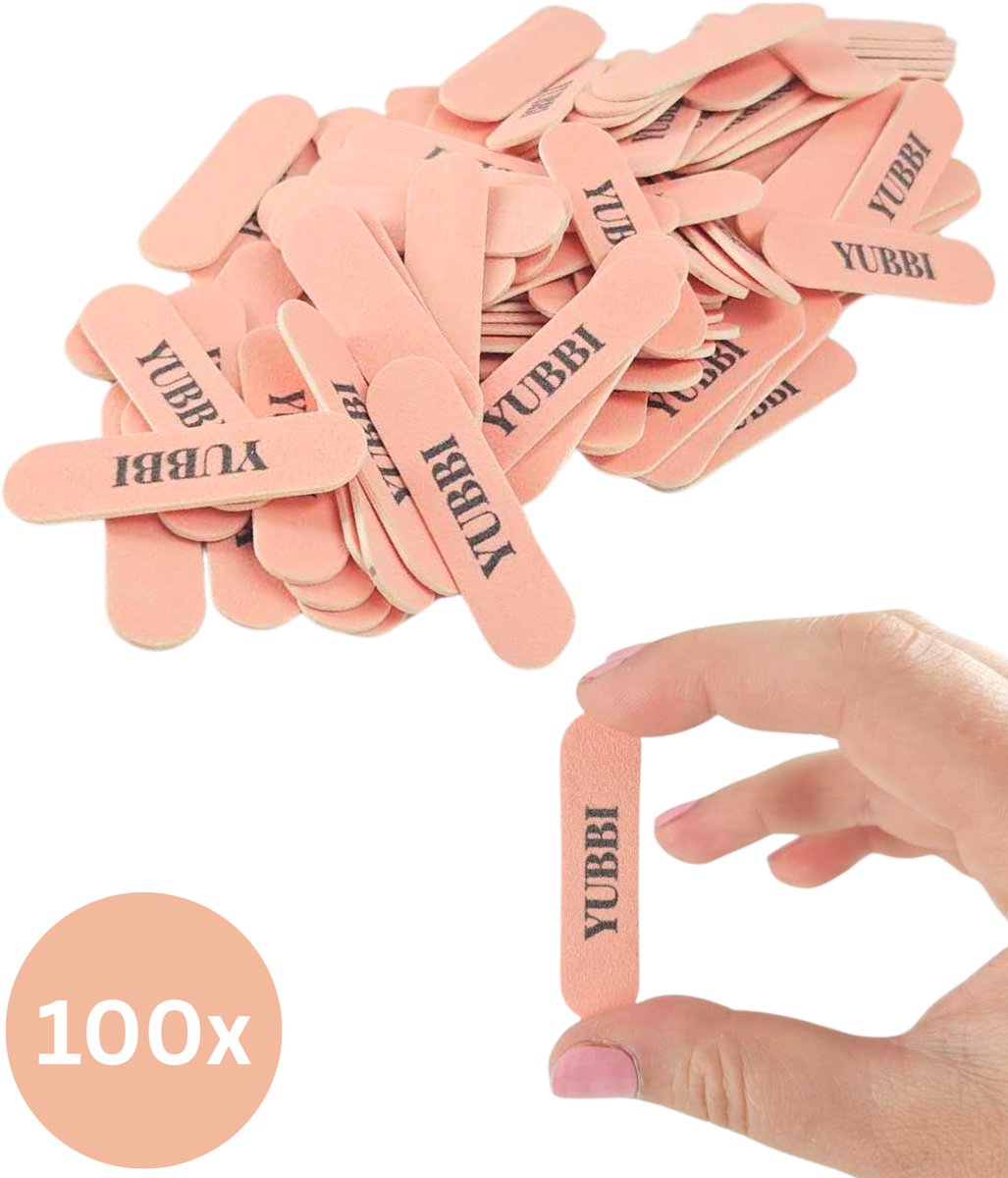 Mini Nagelvijlen 100 Stuks