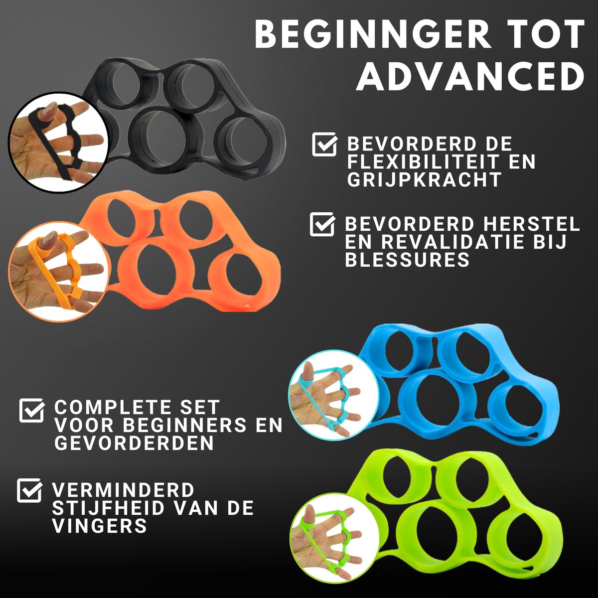 Vingertrainer Set