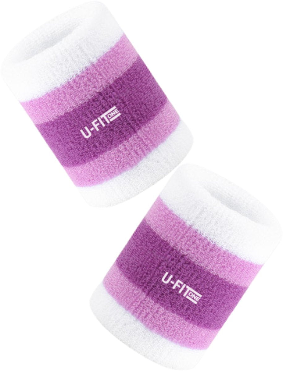 Zweetbandjes 2 Stuks Roze