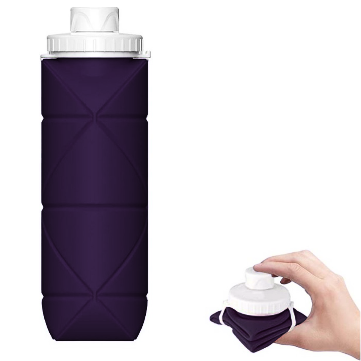 Opvouwbare Waterfles 0.6 Liter