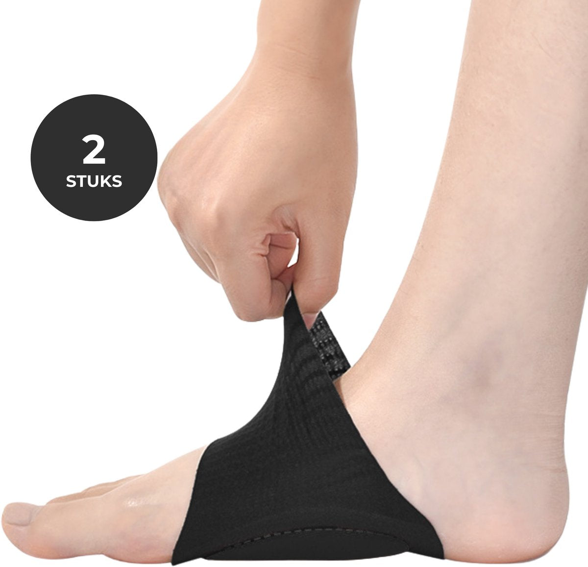 Voetboogbrace 2 Stuks Zwart