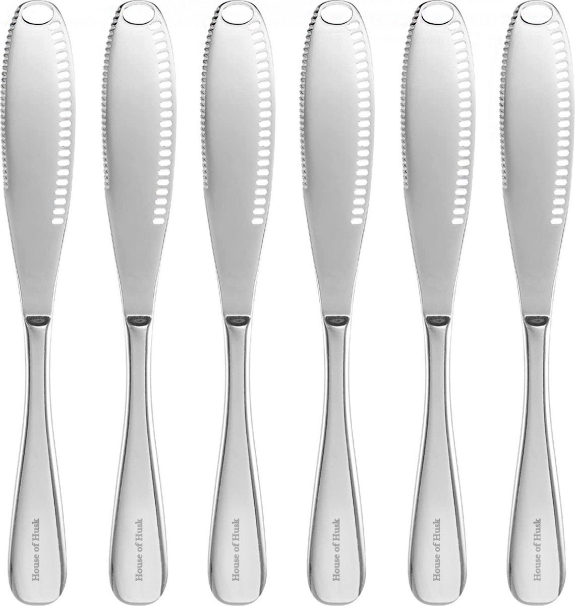 Multifunctionele Botermessen 6 Stuks