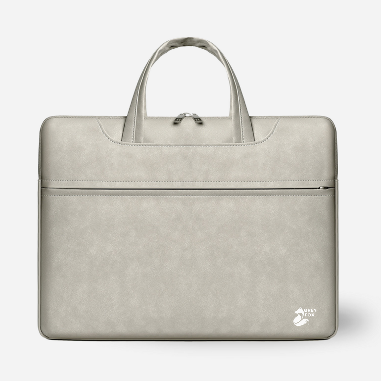 PU Leren Laptophoes Beige