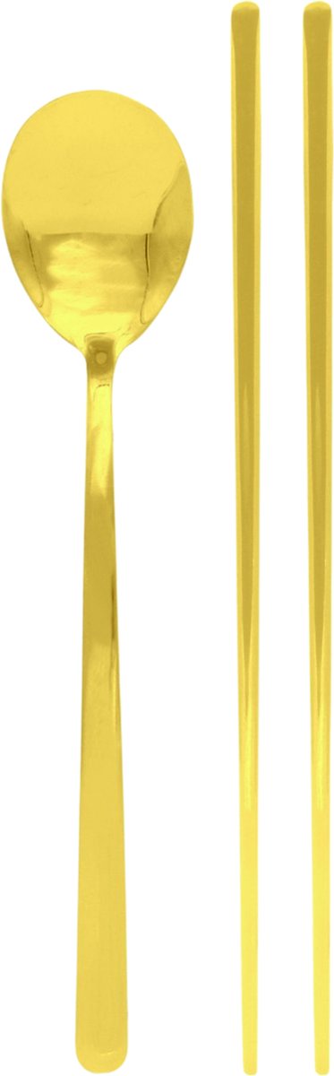 Originele Koreaanse Eetstokjes en Soeplepel Set