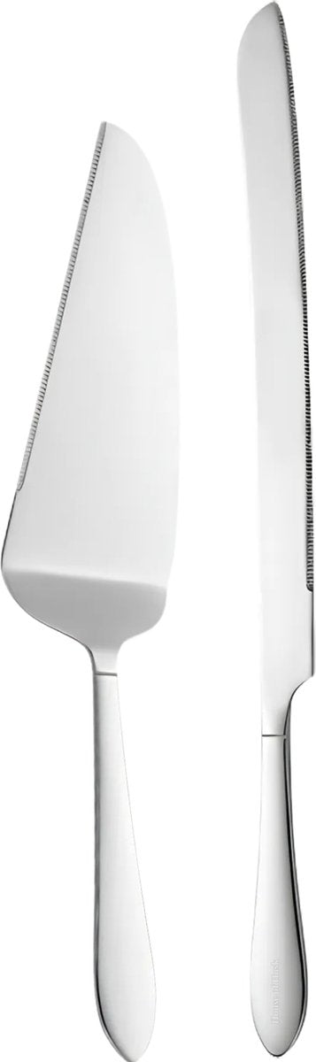 Taartmes en Taartschep Set Zilver