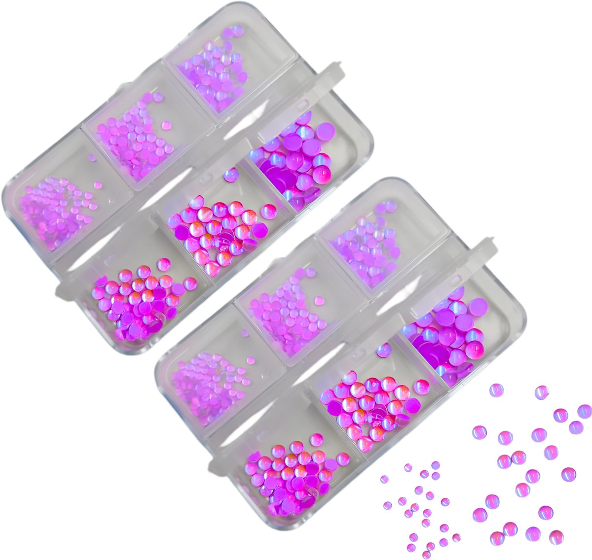 Nagel Glitter Art 2 Set Nr. 05 Berry Bubs