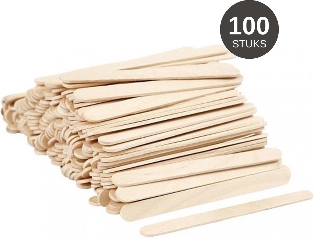 Harsspatels voor Gezicht 100 Stuks