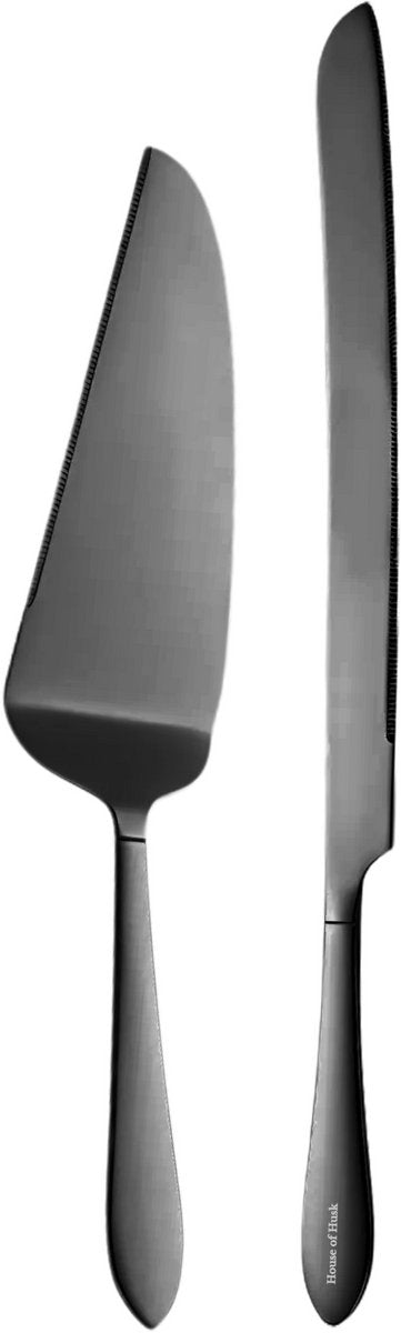 Taartmes en Taartschep Set Zwart