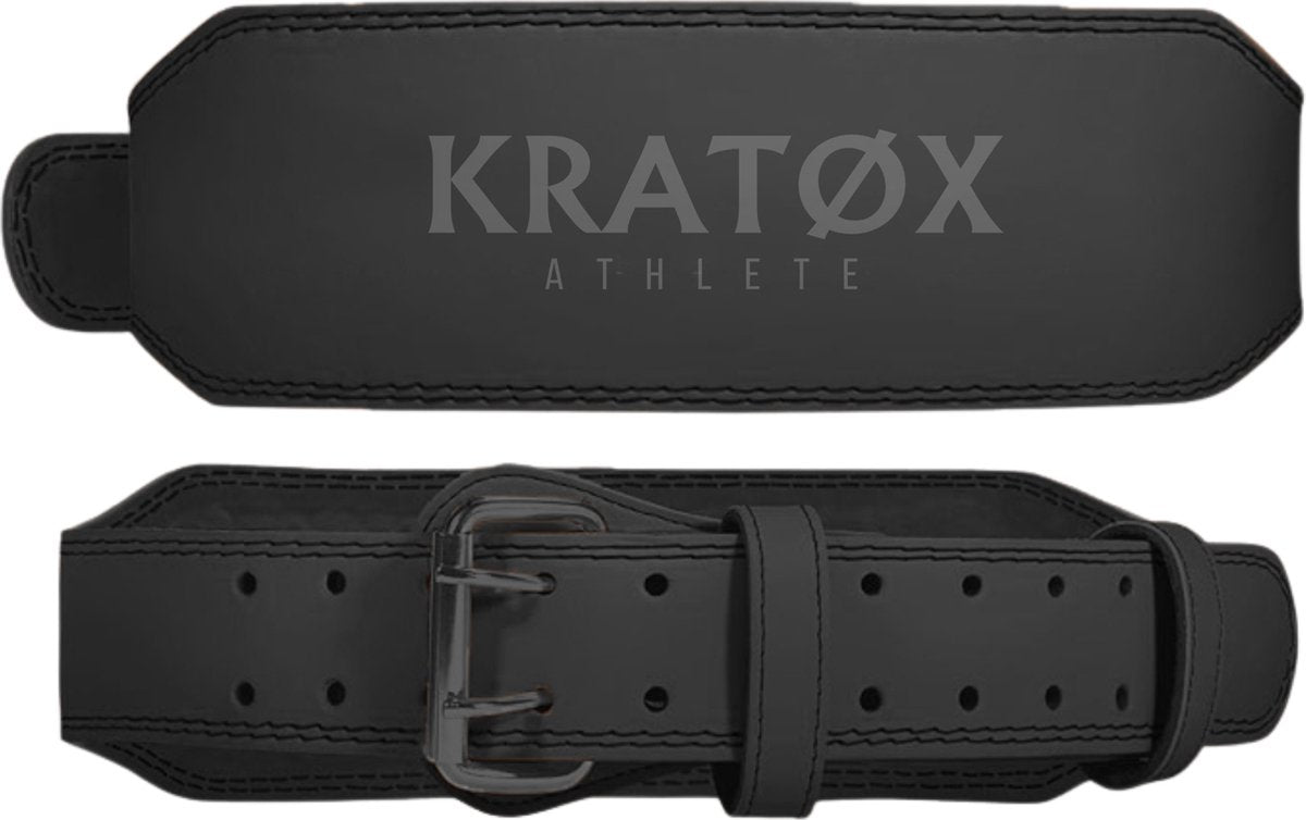 Lifting Belt Leren Zwart