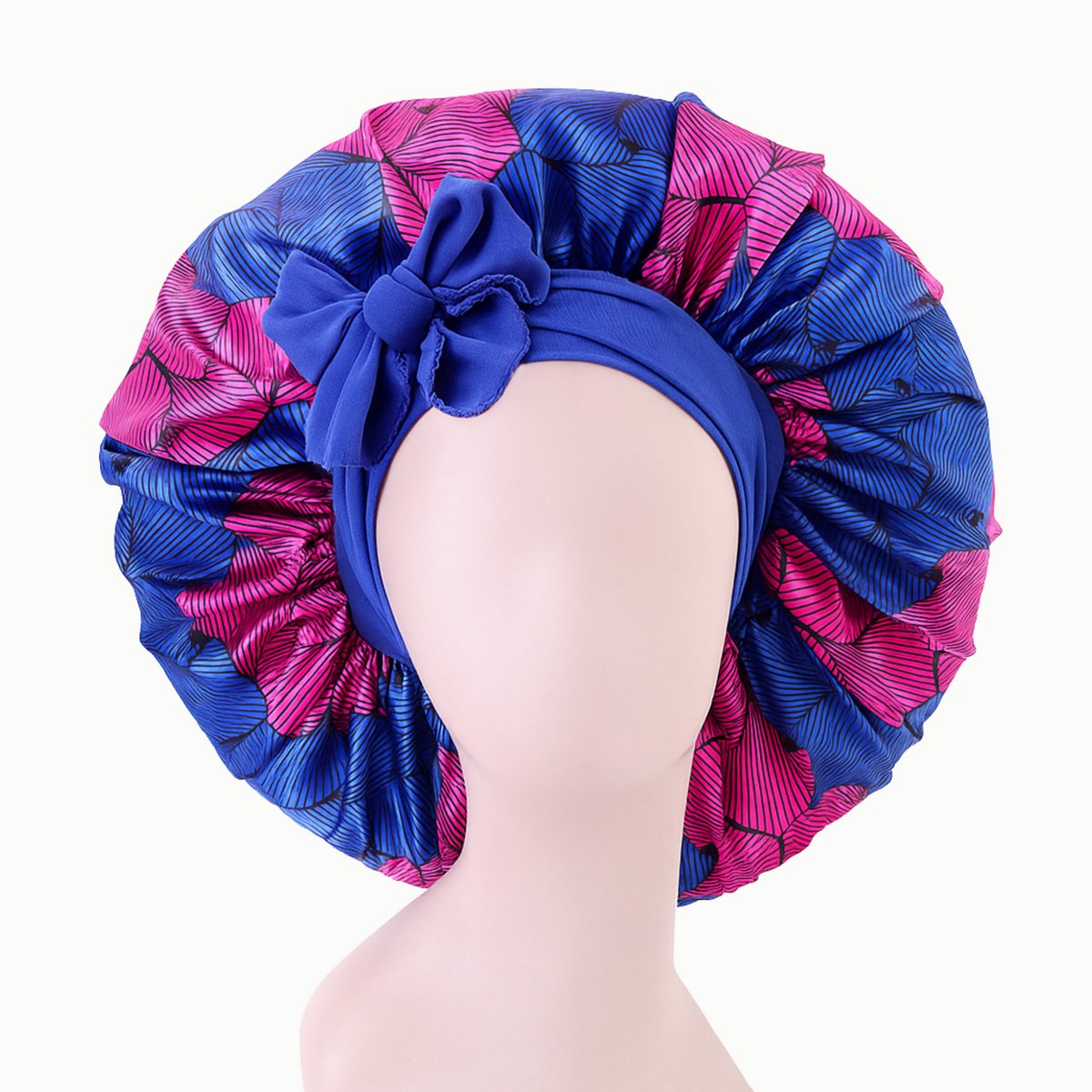 Bonnet XL Slaapmuts Blauw
